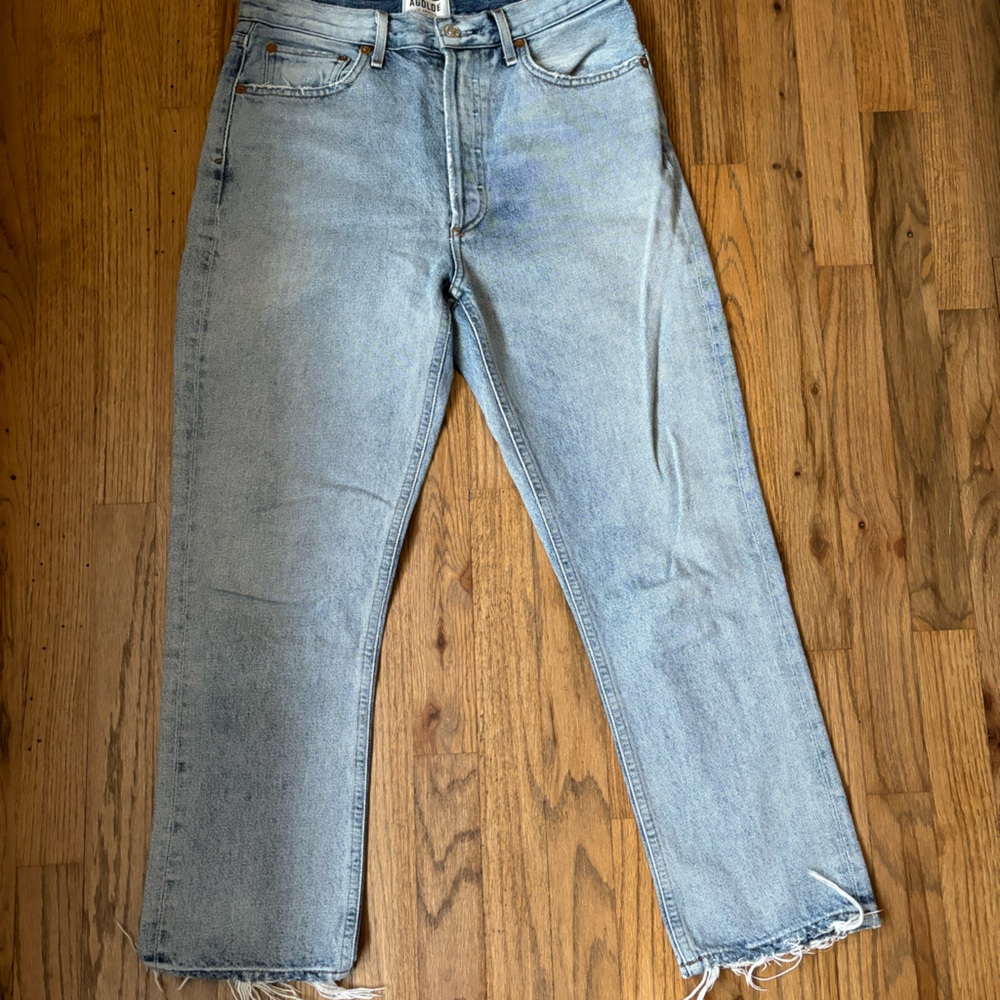 Agolde straight leg jeans